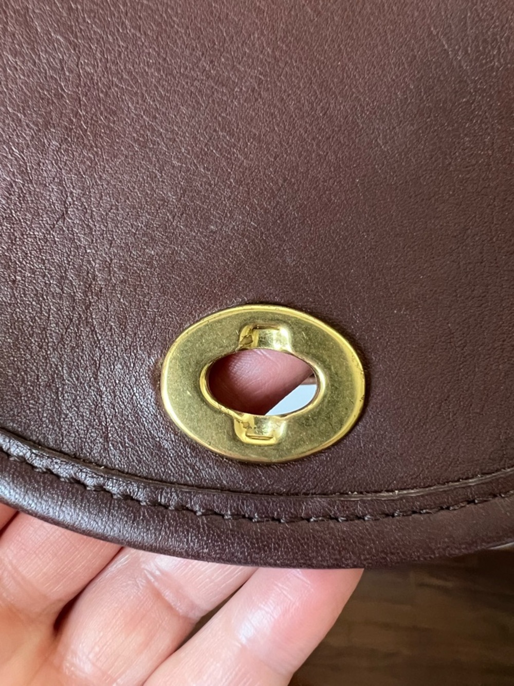 COACH Vintage 90’s Watson Crossbody in Dark Brown - Picture 6 of 7